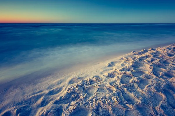 Beach after sunset — Stock Photo, Image