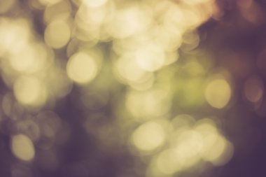 Bokeh doğal arka plan vintage ruh hali ile