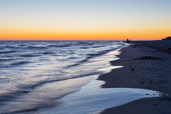 Mar Báltico después del atardecer — Foto de Stock