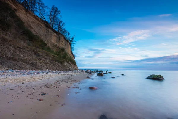 Vackra seascape med Baltic Sea shore — Stockfoto