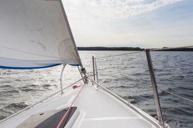 Yatlar fotoğraflandı Beutiful Gölü