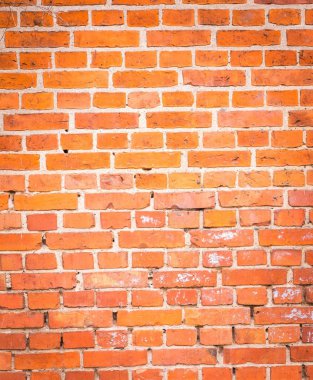 Eski kırmızı tuğla duvar arkaplanı