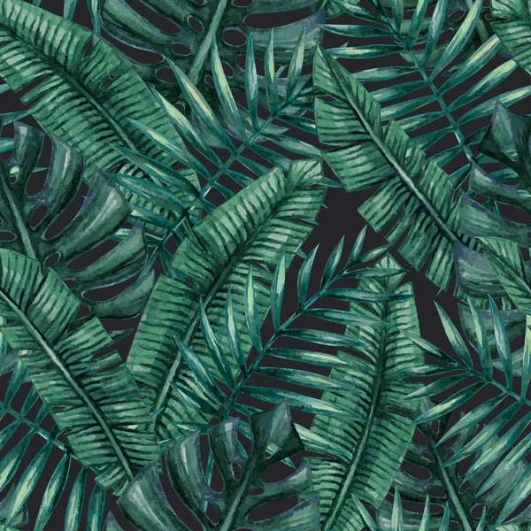 tropik palmiye yaprakları