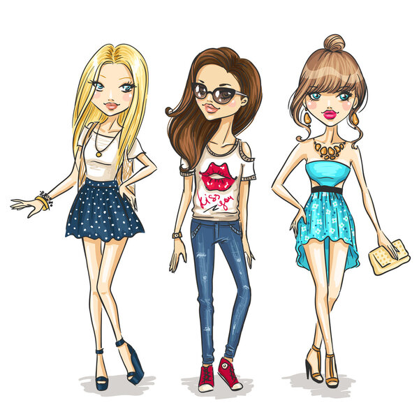 Девушки из моды
