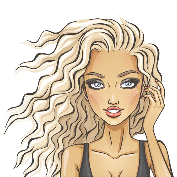 sarışın genç kadın