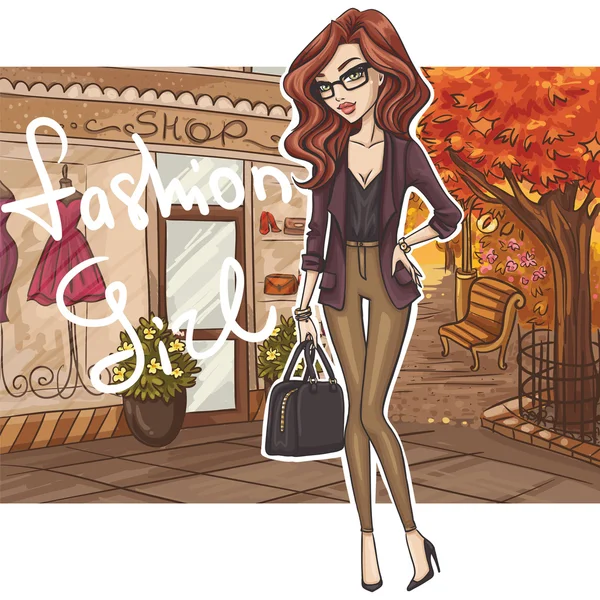 Şık kıyafet kız moda