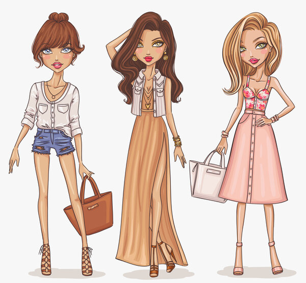stylish fashion girls