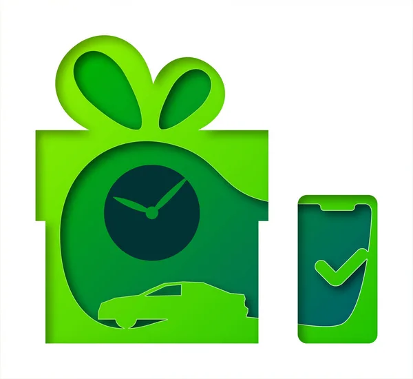 Kağıt sanatında vektör iletimi