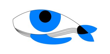 Grafik biçiminde vektör gözü