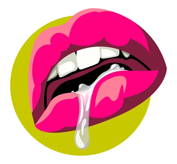 Grafik biçiminde vektör dudakları