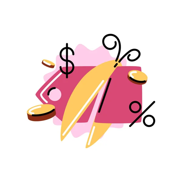 Satılık. Kalın çizgi biçiminde Vecotr simgesi