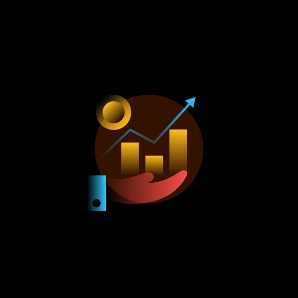 Grafik biçiminde vektör illüstrasyonu. Dijital sanat