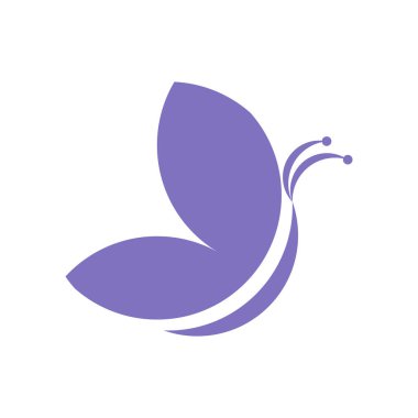 Altın oranda vektör kelebeği. Düzenlenebilir resimleme