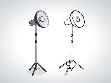 fotoğraf stüdyosu güzellik çanak stand