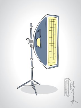 fotoğraf stüdyosu stripbox