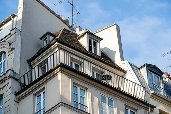 Rooftops Typical Buildings Paris — Stock Photo, Image