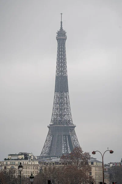 Eiffel Tower Several Points City Paris Detail — Stock Photo, Image