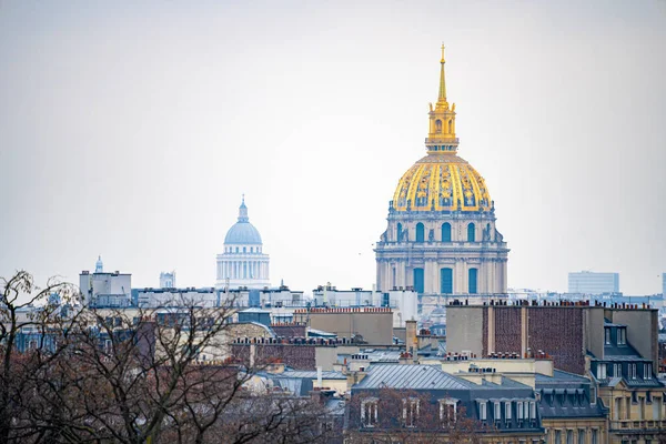 Monumente Von Paris Kathedral Von Notre Dame Panthäon Von Illustrates — Stockfoto
