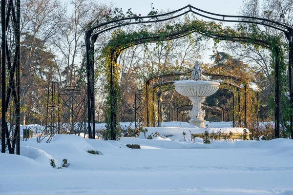 2021 'de kar yağışı sonrası LA ROSALEDA DEL Emekliliği