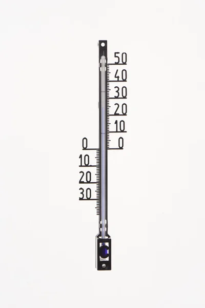 Термометр с шкалой Цельсия — стоковое фото