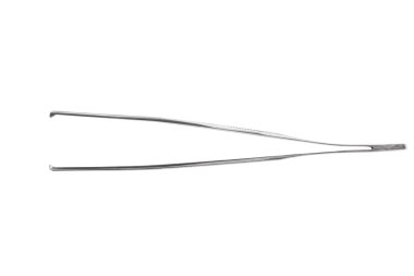 Paslanmaz çelik cerrahi forseps yakın çekim