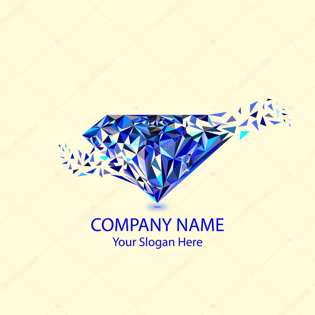 Gems and jewellery logo or symbols