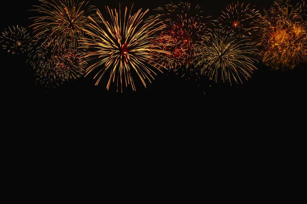 Absztrakt Színű Tűzijáték Háttér Szabad Hely Szöveg — Stock Fotó