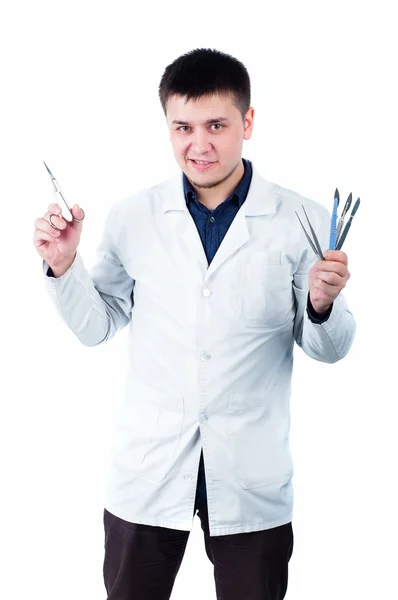 Friendly male doctor — Stock Photo, Image