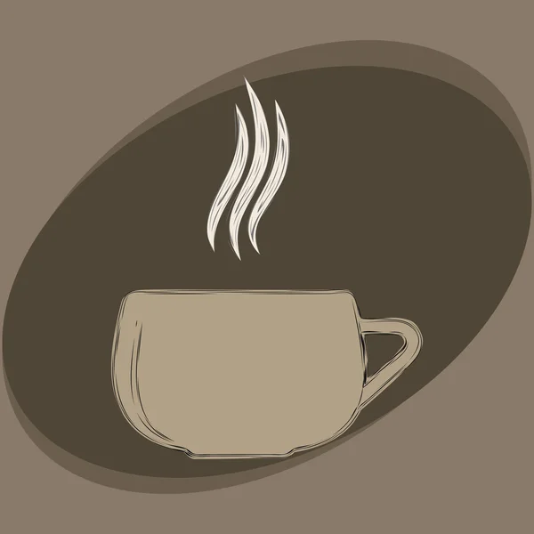 Sketch of cup — Stockvector