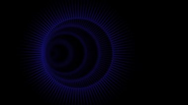 Belirsiz şekillerin hareketli figürleri ile soyut arkaplan