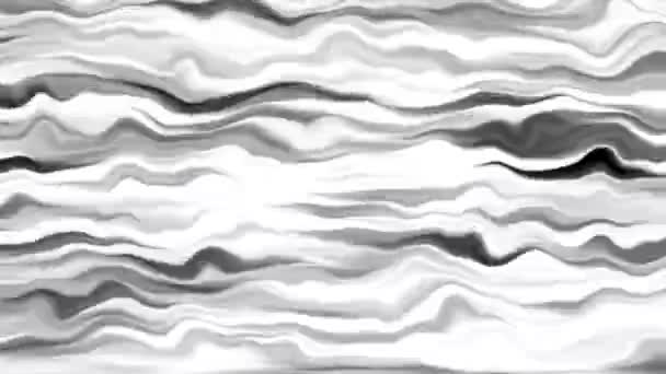 Fast Undulating Movement White Gray Stripes — Stock Video