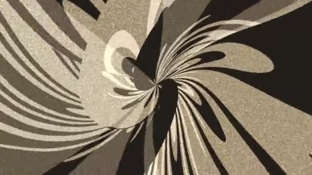 Cirkulär Rörelse Ett Abstrakt Mönstrat Mönster — Stockvideo