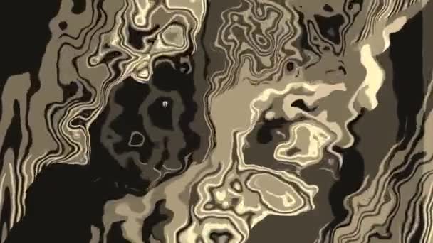 Перетворення Ковзання Спотворення Абстрактних Ліній Темному Похмурому Фоні — стокове відео