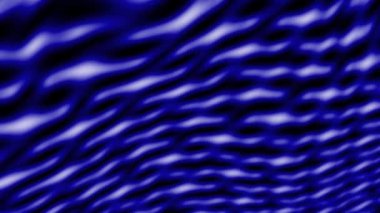 Koyu bir arkaplanda mavi çizgilerin birbirine karışması