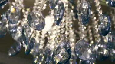 Vintage kristal avize ayrıntıları