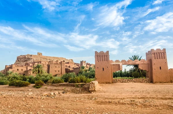 Μπενχαντού, η οχυρωμένη πόλη, kasbah ή ksar σε Ouarzazate, Μαρόκο — Φωτογραφία Αρχείου