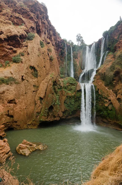 Ouzoud водоспадів в Grand Атлас села Tanaghmeilt — стокове фото