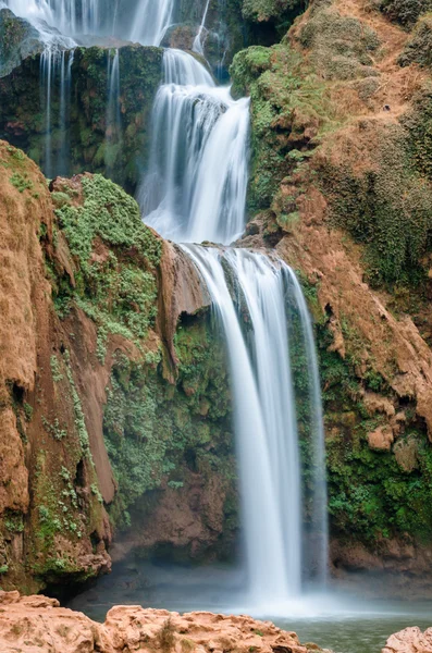 Ouzoud водоспадів в Grand Атлас села Tanaghmeilt — стокове фото