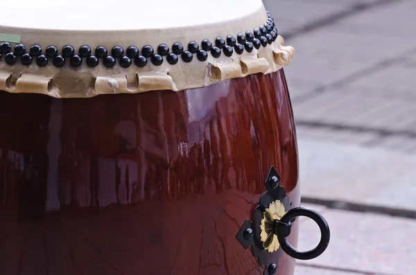 Traditional japanese percussion instrument Taiko or Wadaiko drum — Stock Photo, Image