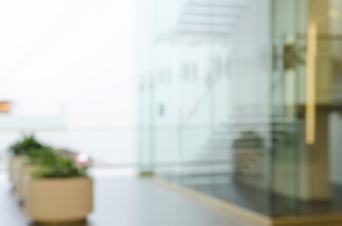 ufuk ofis binası lobi arka plan - stok görüntü