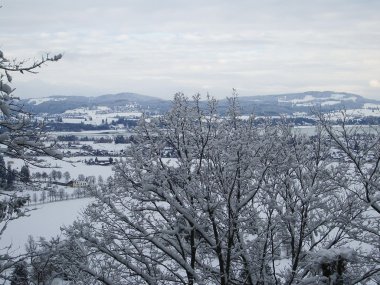 Kış harikalar diyarı Bavyera