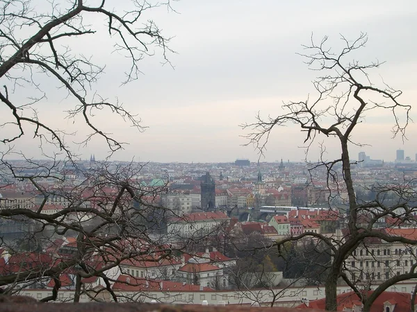 Prag gökyüzü görünümü — Stok fotoğraf