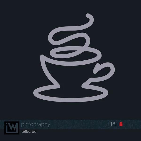 Kahve ya da çay simgesi