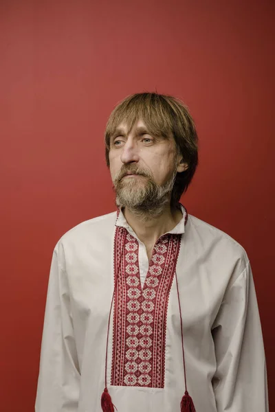 Stüdyo erkek portresi, kırsal erkek karakteri