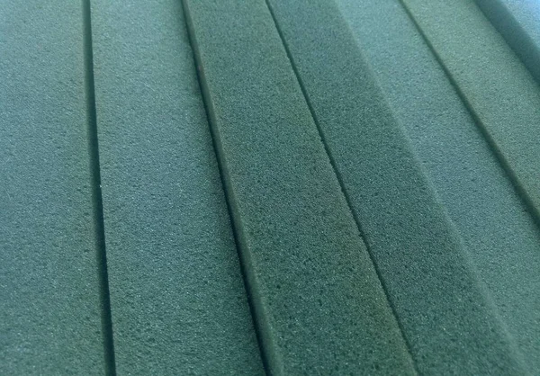 Espuma Esponja Verde Textura Pedaços Esponjas Espuma Forma Uma Matriz — Fotografia de Stock