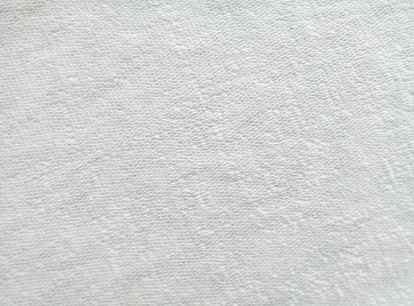 Blanc Tissu Coton Élastique Texture Arrière Plan Avec Des Pores — Photo