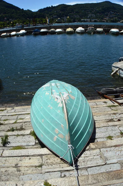 Barco en el lago de Como, Italia, Europa —  Fotos de Stock