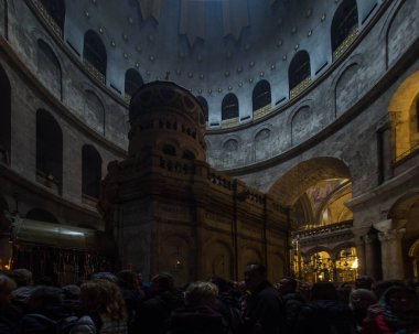 Kutsal Mezar Kilisesi 'nde.