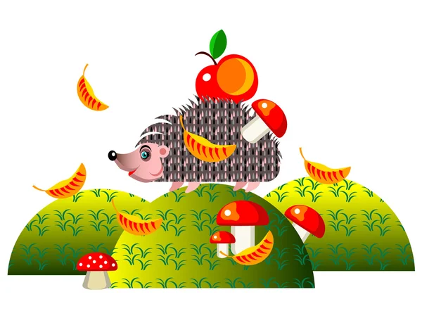 Kirpi kışa hazırlanıyor