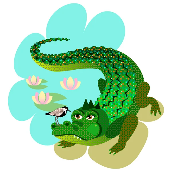 Timsah ve küçük kuş